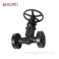 Forged Steel Flange Globe Valve Pressure Seal 2500lb